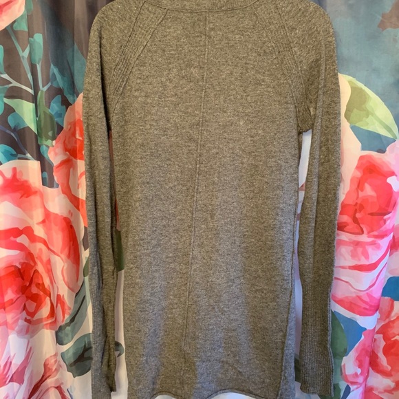 Lambs Wool & Cashmere Long Cardigan - Picture 7 of 8